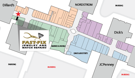 Fast-Fix at Stonebriar Centre Map